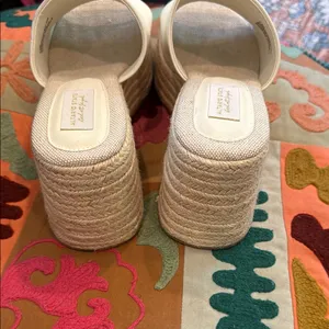 Altar'd State Cream Espadrille Platform Shoes size 9 thumbnail 8