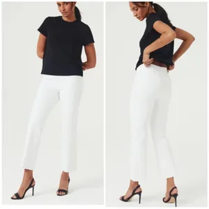 NWT Spanx slim straight pants white medium thumbnail 7