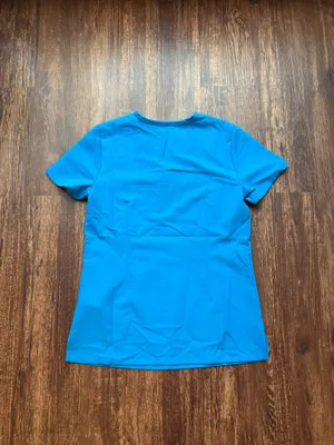NWT FIGS Women’s Extreme Blue Catarina Extremes One Pocket Scrub Top - Size XXS thumbnail 2