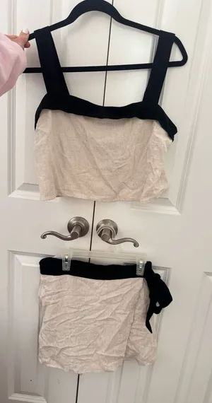 Linen skirt set thumbnail 1