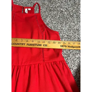 Speechless Halter Tiered Mini Dress Women S Red Ladder Lace Trim Sundress Boho‎ thumbnail 2