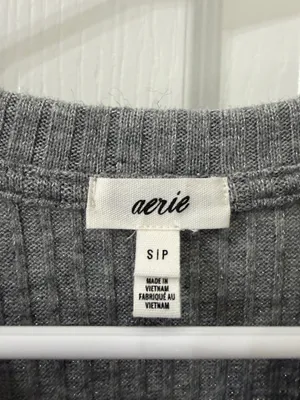 Aerie Long Sleeve Top Knit thumbnail 3