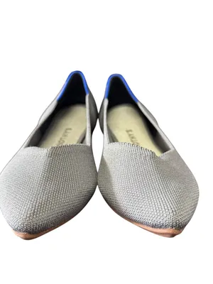 Rothy's The Point‎ Flat Gray Knit Pointed Toe Flats Size 8.5 thumbnail 13