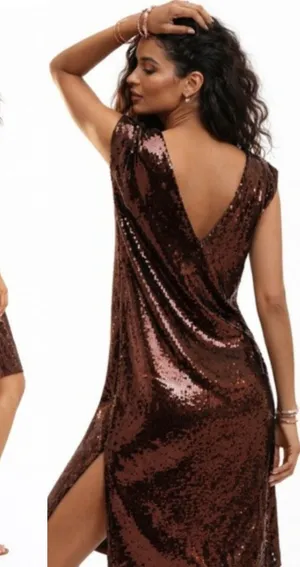 Anthropologie Maeve Kara Sequined Mini Dress thumbnail 1