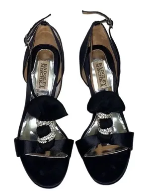 Badgley Mischka Black Heels(Size 6.5M) thumbnail 1