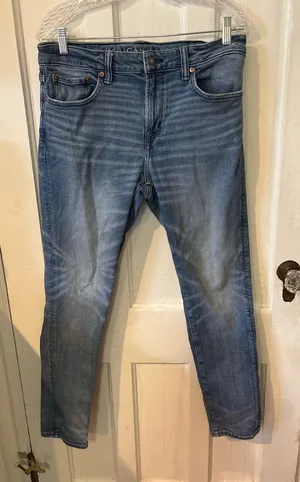 American Eagle Outfitters Light Blue Jeans 32x30 thumbnail 1