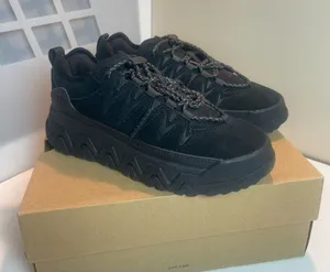 UGG CapTrail Low sneakers in black suede waterproof unisex grunge goth hiking 7 thumbnail 1