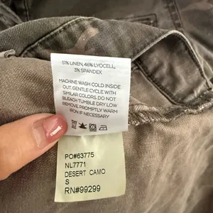 Level99 Gina Utility Shacket in a camouflage print Gray thumbnail 5