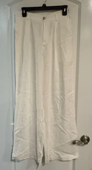 beige botany boutique linen pants White Size M thumbnail 1