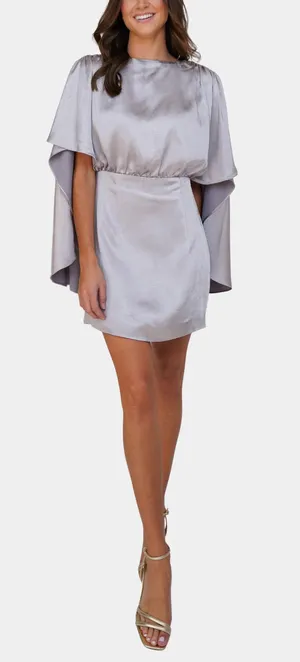 Elliatt Soren Cape Dress thumbnail 1