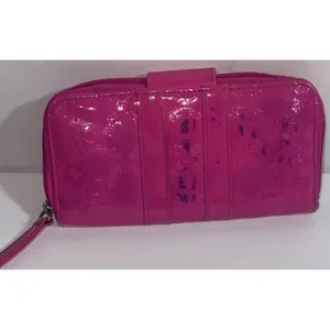 Hello Kitty Vintage Y2K 2009 Loungefly‎ Wallet Pink Patent Leather Collectible thumbnail 10