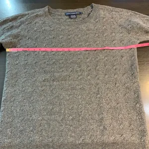 Ralph Lauren Sport Wool Blend Rabbit Gray Cable Knit‎ Crew Neck Sweater Preppy thumbnail 9