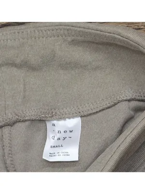 NEW A New Day Womens Relaxed Fit Knit Super Soft Cargo Joggers Walnut Brown S thumbnail 4