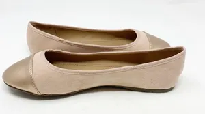 ROHB Corsica II Rose Suede Rose Gold Cap Toe Flats Size 5 NWT thumbnail 3