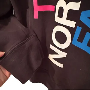 The North Face Hoodie Women's Large Black Gorpcore Streetwear‎ Retro Athleisure thumbnail 4