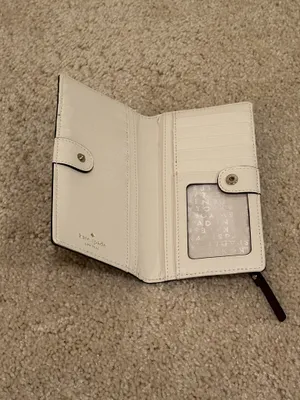 Kate Spade Dark Plum Card Holder thumbnail 3