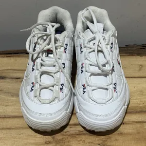 Fila Formation Shoes Size‎ 8D Casual Sneakers White Leather Low 5CM00514-125 thumbnail 3