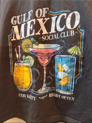 Gulf of Mexico Social Club Black Graphic Tee thumbnail 2