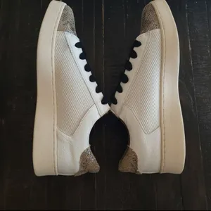 White Raven Sneakers Women’s Size 8.5 Casual Lace-Up Shoes White thumbnail 6