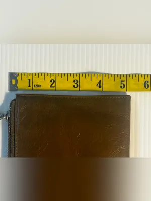 HOBO Vida Wristlet In Polished Leather - Truffle thumbnail 9