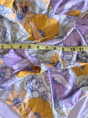 Cupshe Pastel Floral One-Piece Swimsuit in Lavender and Orange thumbnail 13