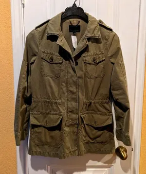 New Banana Republic Utility Cargo Jacket S thumbnail 1