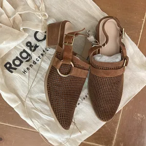 Rag & co Rosalie tan mules size 10 thumbnail 2