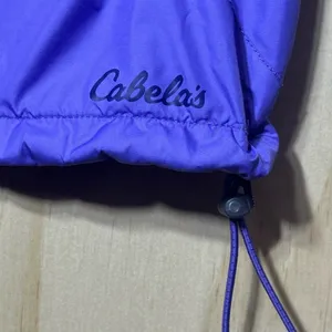 Cabelas Women's Medium‎ Purple Long Sleeve Nylon Windbreaker thumbnail 4