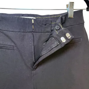 Maeve by Anthropologie Black Cropped Kick Flare Classic‎ Chic Smart Pants Size 4 thumbnail 6