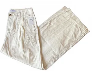 Old Navy Women's Casual Pants Size 14 Tall Super Wide-Leg High Rise Streetwear thumbnail 1