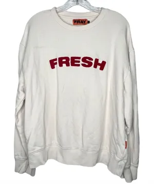Fray "Fresh"‎ Sweatshirt Size M thumbnail 1