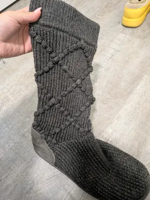 UGG Classic Argyle Knit Boots Size 9 thumbnail 8