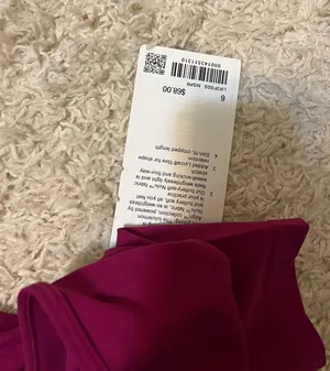 Lululemon Align Tee Size 6 Magenta thumbnail 5