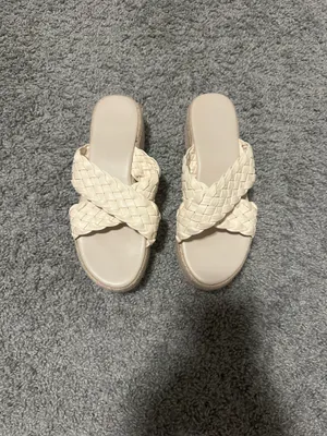 Shein Platform Sandals Cream thumbnail 2