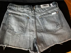 7 For All Mankind Shorts Denim thumbnail 2