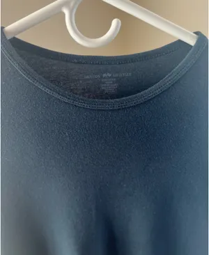 Long Sleeve Brandy Melville Navy Blue thumbnail 3