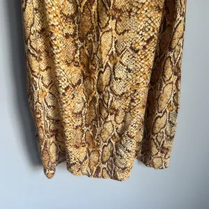 REFORMATION Vivette Snakeskin Mini Dress Medium thumbnail 8