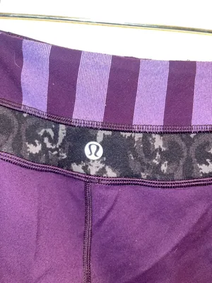 Lululemon Reversible Purple  Flare Leggings thumbnail 6