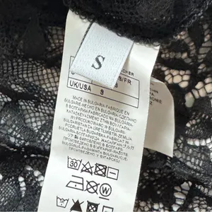 Intimissimi Black Lace 3/4 Sleeve Size Small NWT thumbnail 6