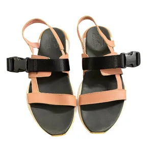 Sorel Kinetic Impact Slingback Sandals Pink Black Chunky Sz 8 Gorpcore Hike Walk thumbnail 1