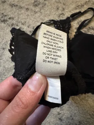 Mudd Black Lace Racerback Bralette thumbnail 5