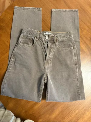 PacSun Women’s Dad Jeans- Eco Brown thumbnail 2
