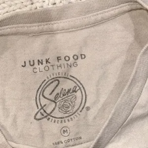 Junk Food Clothing Beige Selena Graphic Tee size medium thumbnail 5