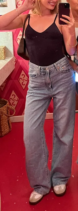 Levi’s Ribcage Wide-Leg Jeans thumbnail 1
