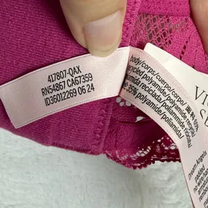 Victorias Secret Dream Angels Magenta Lace Longline Bralette‎ L 417807-QAX thumbnail 5