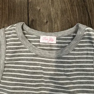 Pink Lily Stripe Tank Top thumbnail 2