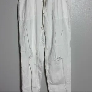 Aerie Women Cargo Ripped Waist Elastic Waist‎ Pants size S thumbnail 3
