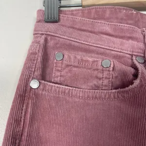Rag & Bone Nina High-Rise Ankle Skinny Corduroy Button‎ Fly Jeans Size 27 Mauve thumbnail 7