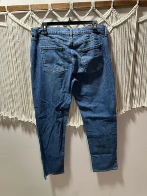Old Navy Women's Boyfriend Jeans - Medium Blue Wash thumbnail 5