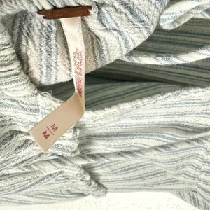 FREE PEOPLE Desert Days Stripe Mini Dress in Ivory Combo Size Medium thumbnail 8
